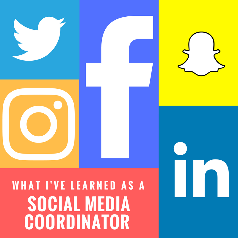 What I’ve Learned As A Social Media&nbsp;Coordinator