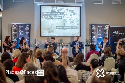 Guest speakers presenting at Networx Brisbane Marketing Automation event.