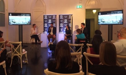 Guest panel speaking at Networx Brisbane mobile marketing event.
