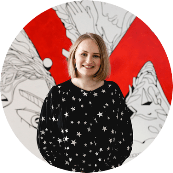 Portrait shot of Content Manager from Scrunch Influencer Marketing