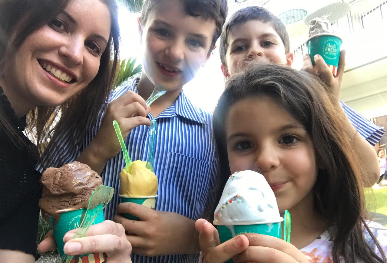 Digital marketer, Louisa Dahl on holidays with her family.