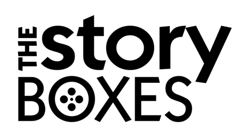 Logo for The Story Boxes, the Brisbane-based digital marketing content studio.