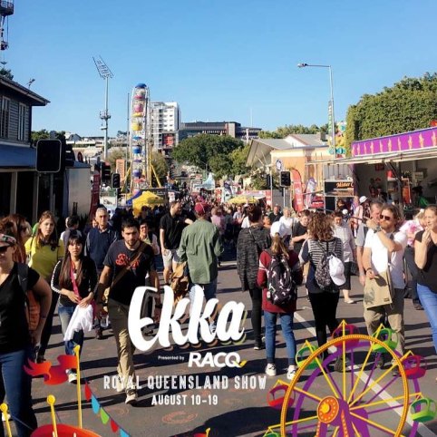 The 2018 Brisbane Ekka SnapChat filter.