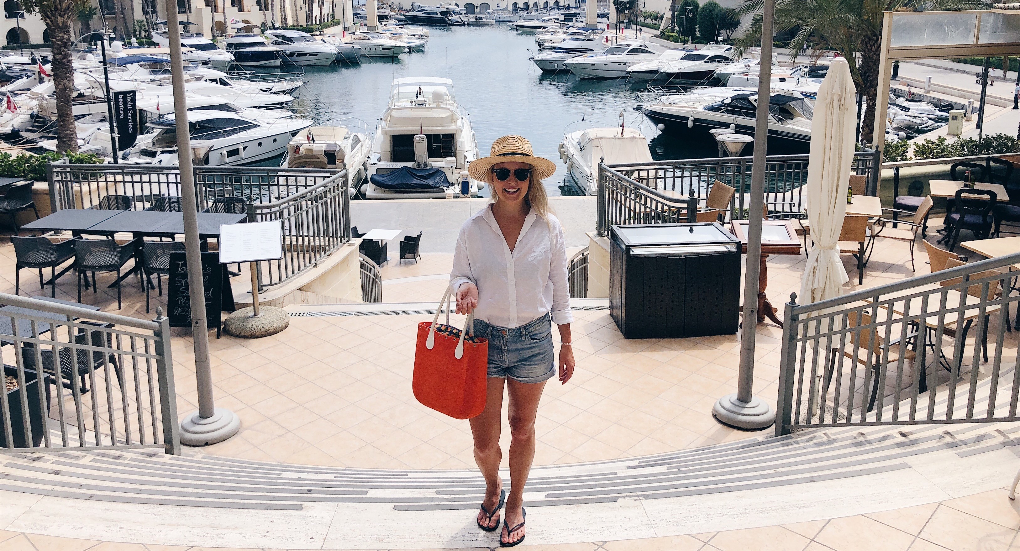 Digital Marketer, Julia Mackerras enjoying herself on holidays.