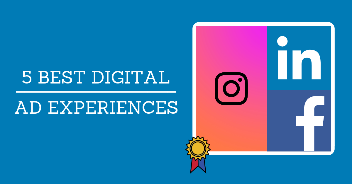 ClickThrough blog post that uncovers the best digital marketing ad experiences.