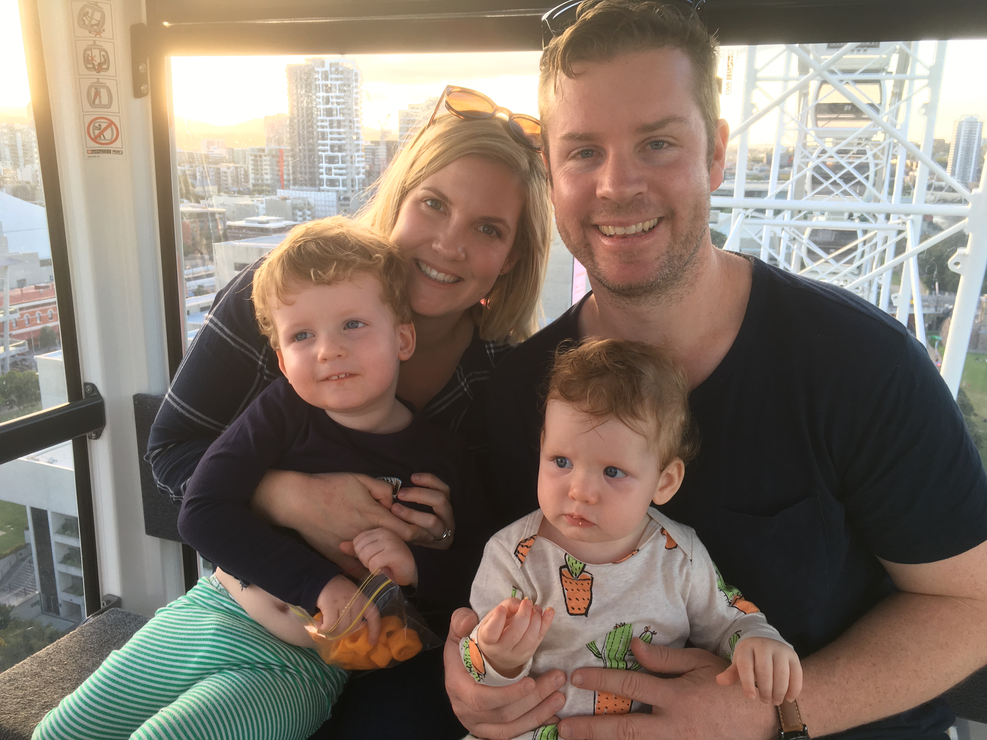 Founder & Digital Strategist, Nathan Bush, enjoying time in Brisbane with his family.