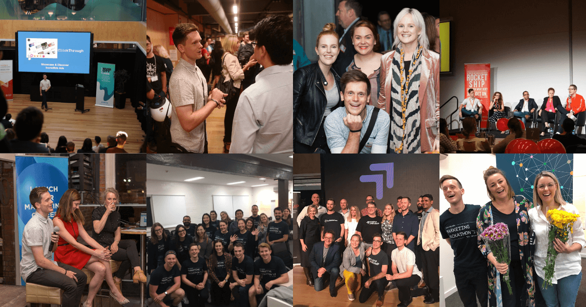 Lachlan Kirkwood networking at Brisbane's River City Labs.