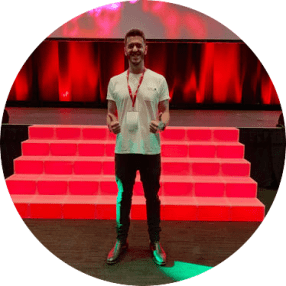 Tech recruiter, Michael RUbio, at the