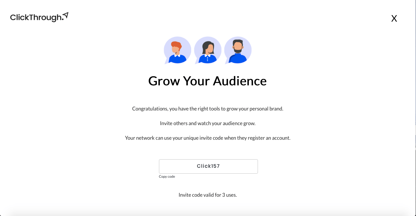 ClickThrough-Community-Invote